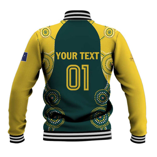 Custom Australia Cricket Baseball Jacket Aussies Champions