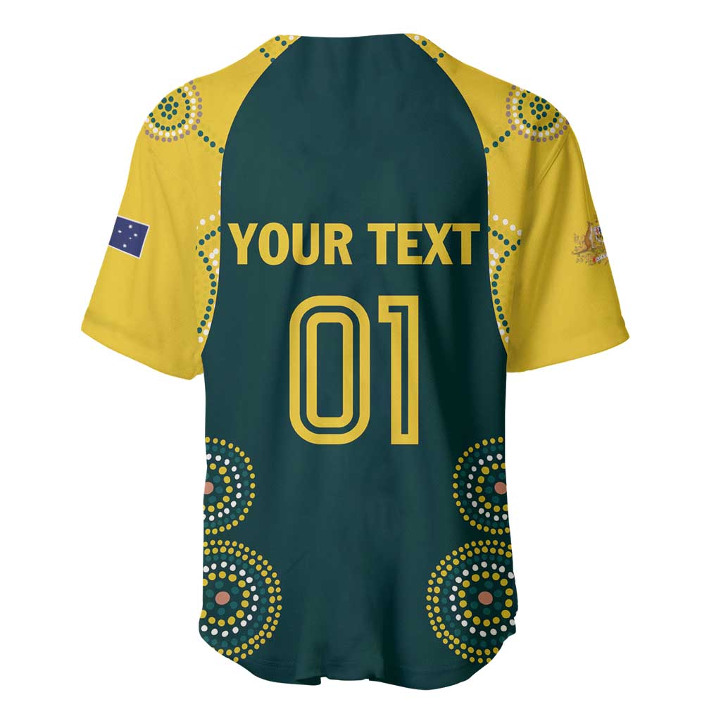 Custom Australia Cricket Baseball Jersey Aussies Champions