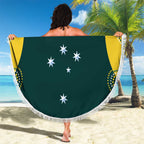 Australia Cricket Beach Blanket Aussies Champions