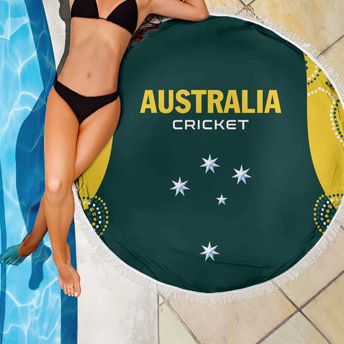 Australia Cricket Beach Blanket Aussies Champions