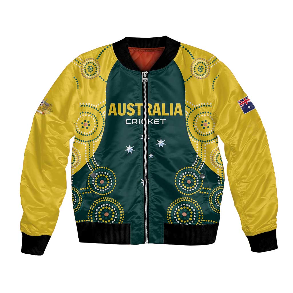 Custom Australia Cricket Bomber Jacket Aussies Champions