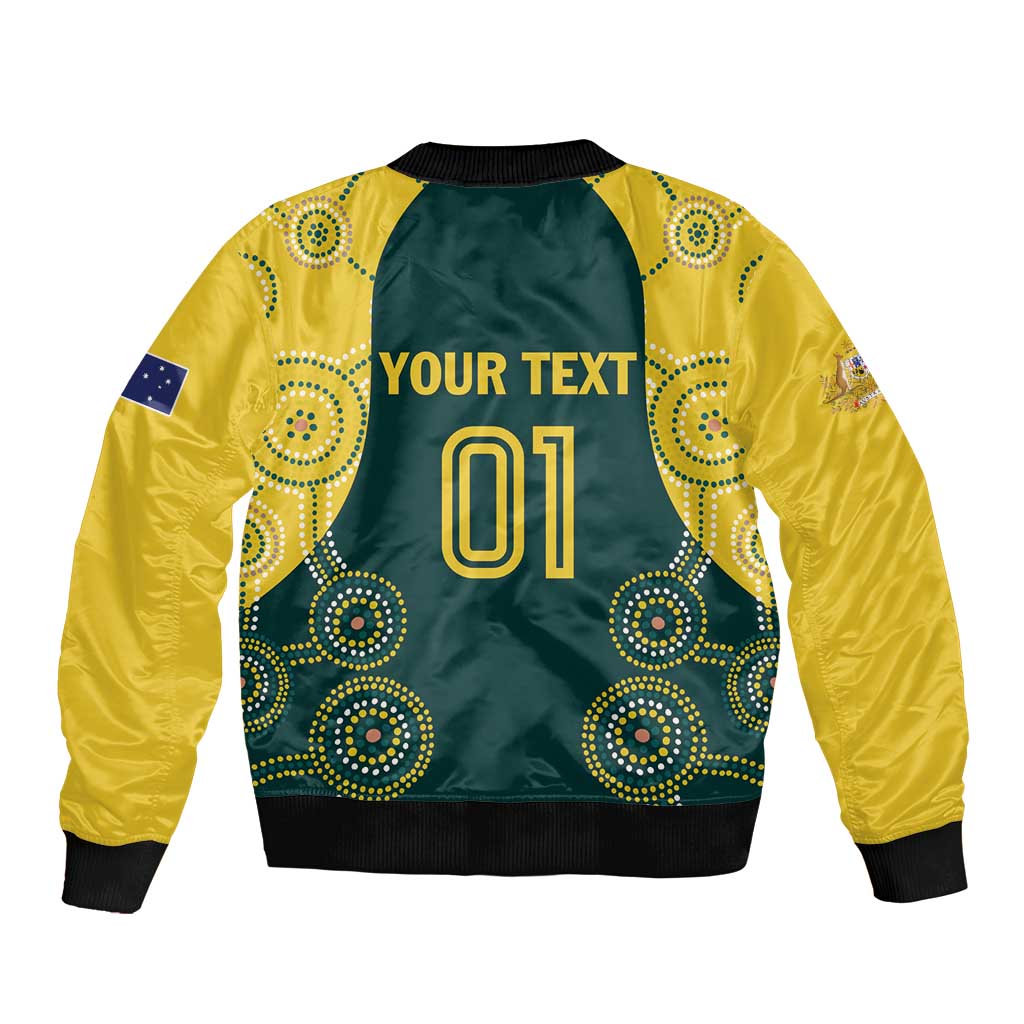 Custom Australia Cricket Bomber Jacket Aussies Champions