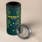 Custom Australia Cricket 4 in 1 Can Cooler Tumbler Aussies Champions