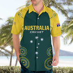 Custom Australia Cricket Hawaiian Shirt Aussies Champions