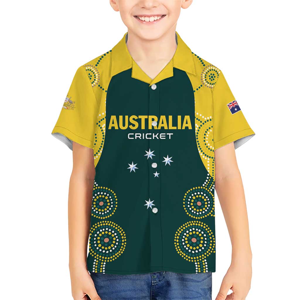 Custom Australia Cricket Hawaiian Shirt Aussies Champions