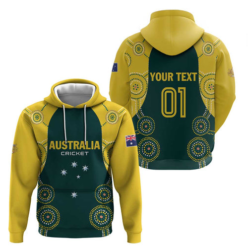 Custom Australia Cricket Hoodie Aussies Champions