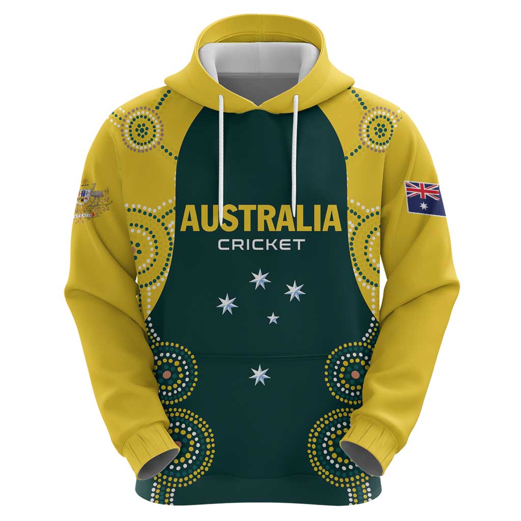 Custom Australia Cricket Hoodie Aussies Champions