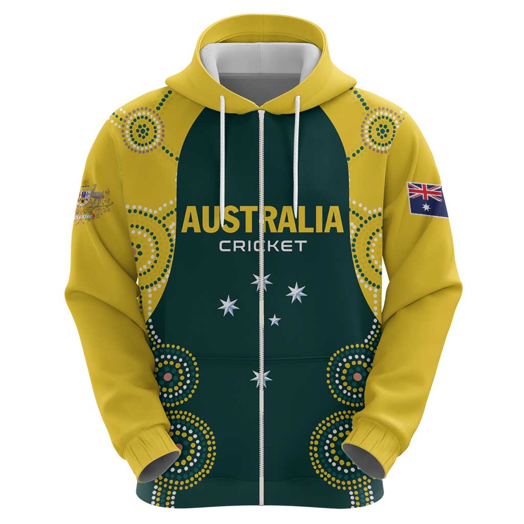 Custom Australia Cricket Hoodie Aussies Champions