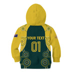 Custom Australia Cricket Kid Hoodie Aussies Champions