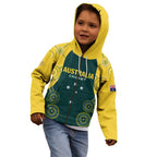 Custom Australia Cricket Kid Hoodie Aussies Champions