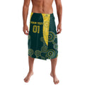 Custom Australia Cricket Lavalava Aussies Champions