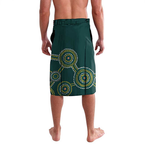 Custom Australia Cricket Lavalava Aussies Champions