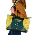 Australia Cricket Leather Tote Bag Aussies Champions