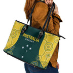 Australia Cricket Leather Tote Bag Aussies Champions