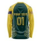 Custom Australia Cricket Long Sleeve Shirt Aussies Champions