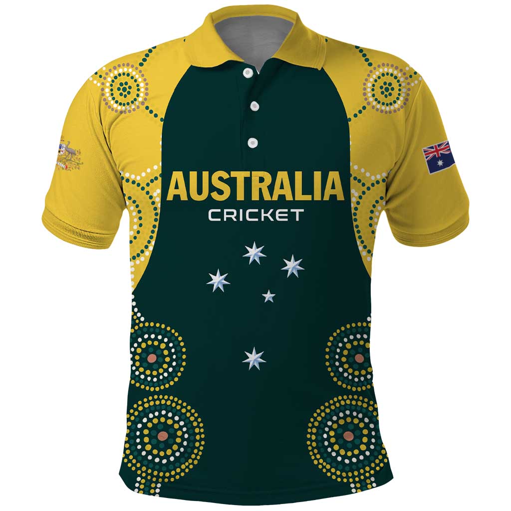 Custom Australia Cricket Polo Shirt Aussies Champions