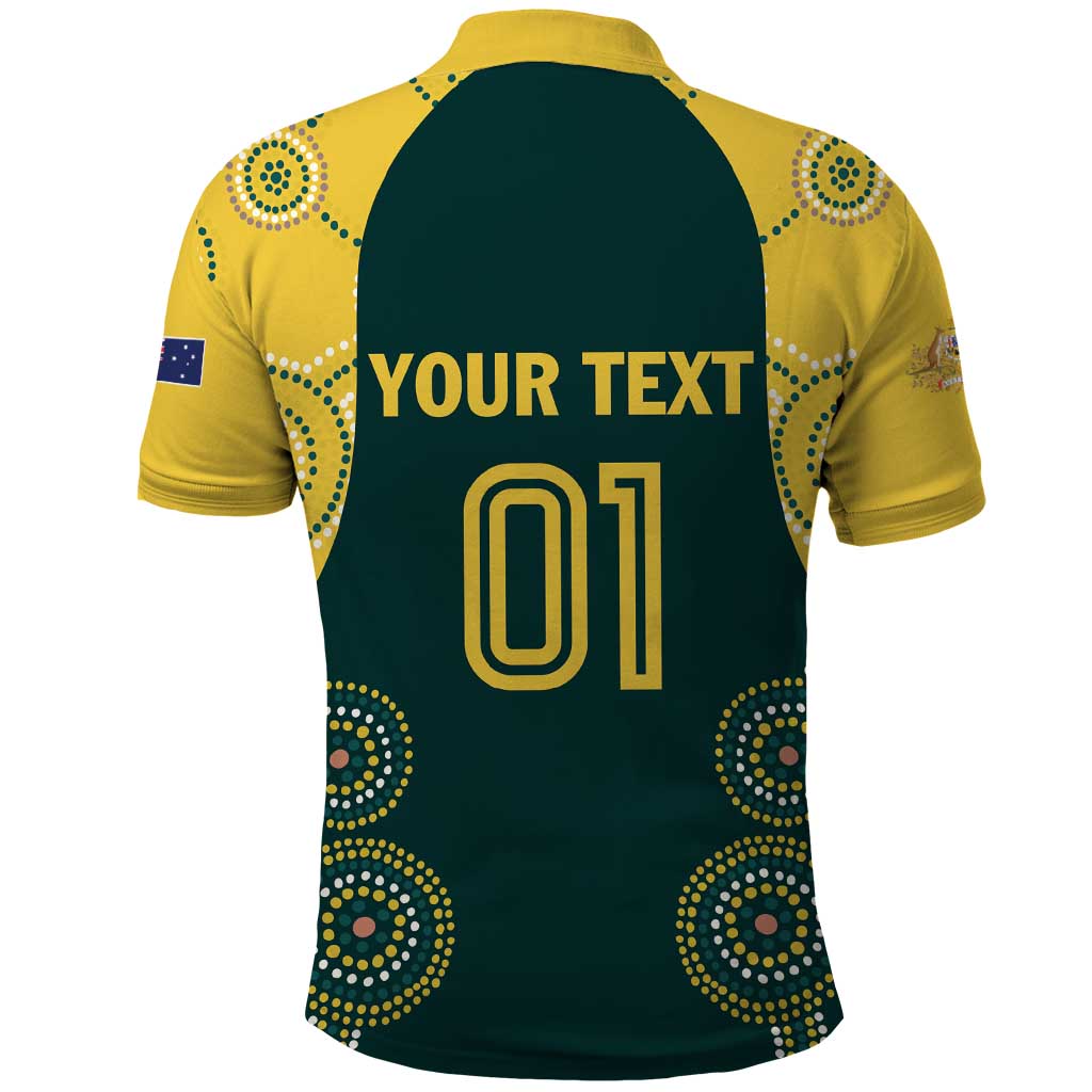 Custom Australia Cricket Polo Shirt Aussies Champions
