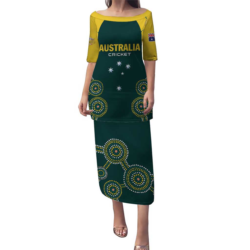 Custom Australia Cricket Puletasi Aussies Champions