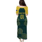 Custom Australia Cricket Puletasi Aussies Champions