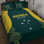 Australia Cricket Quilt Bed Set Aussies Champions
