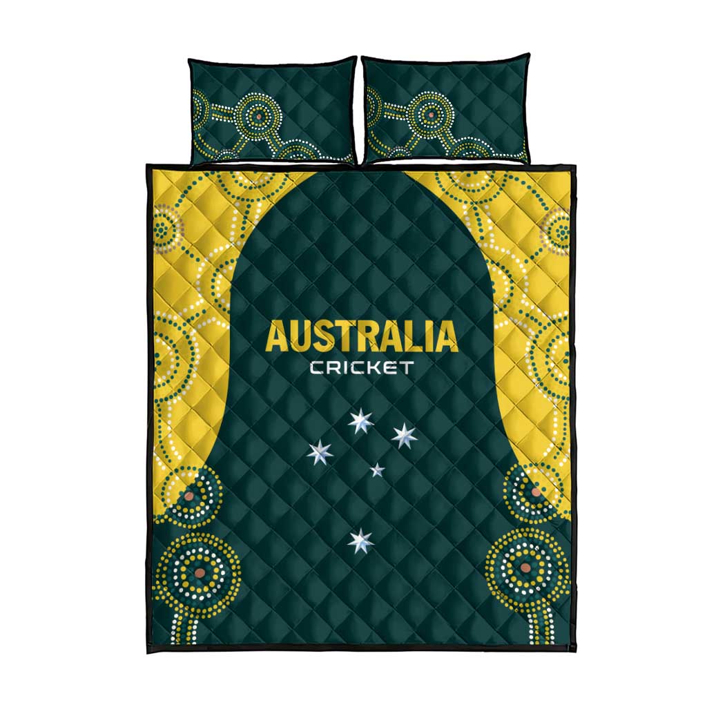 Australia Cricket Quilt Bed Set Aussies Champions