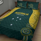 Australia Cricket Quilt Bed Set Aussies Champions