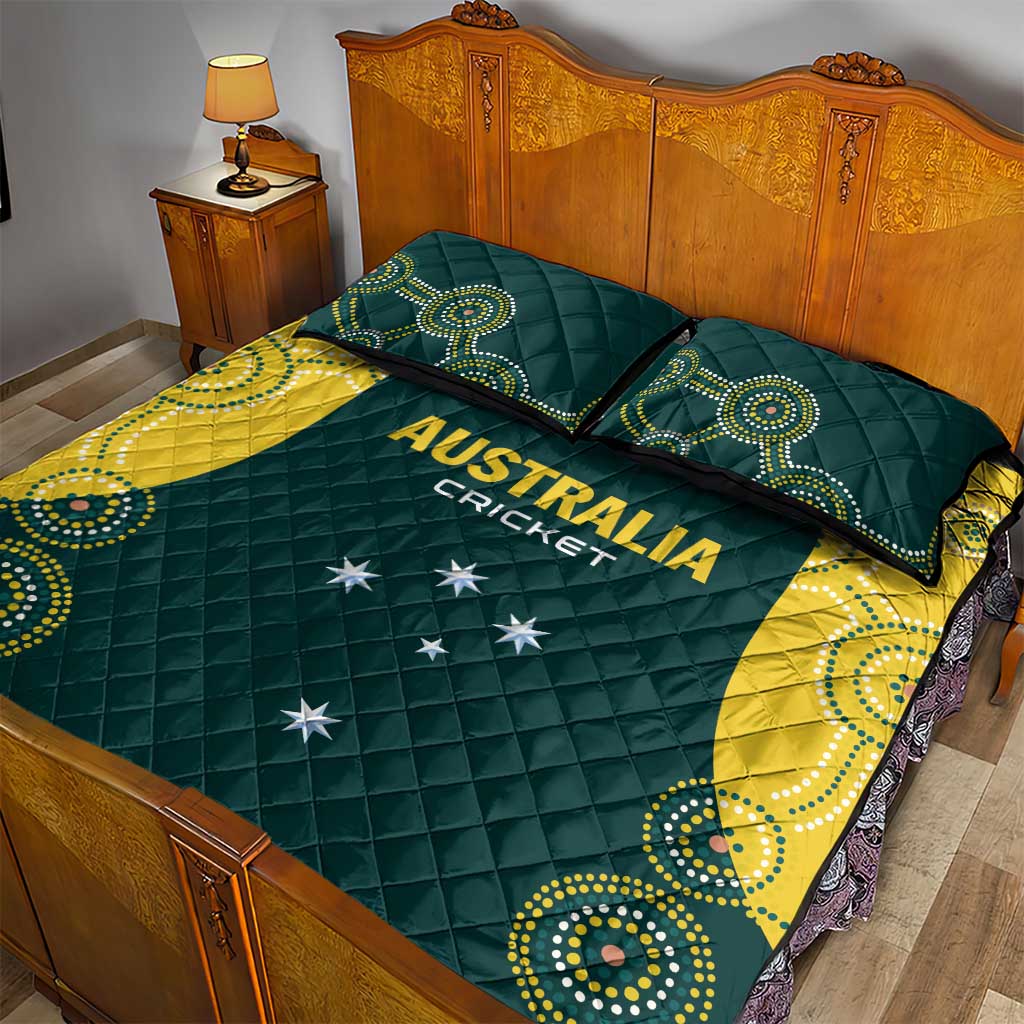 Australia Cricket Quilt Bed Set Aussies Champions