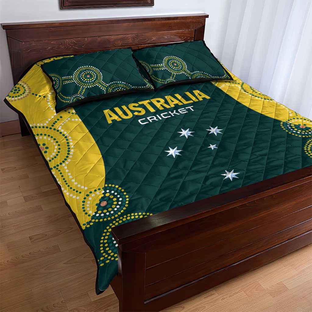 Australia Cricket Quilt Bed Set Aussies Champions