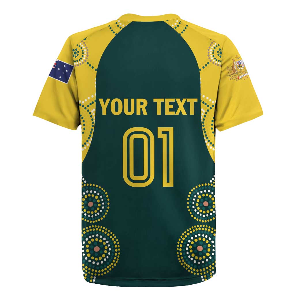 Custom Australia Cricket Rugby Jersey Aussies Champions