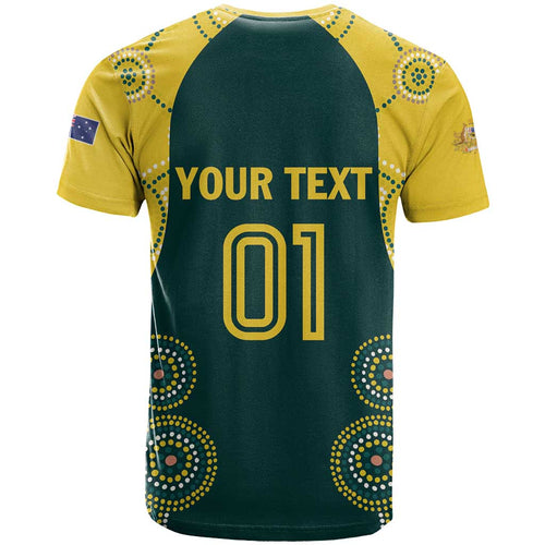 Custom Australia Cricket T Shirt Aussies Champions