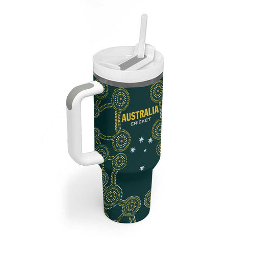 Custom Australia Cricket Tumbler With Handle Aussies Champions