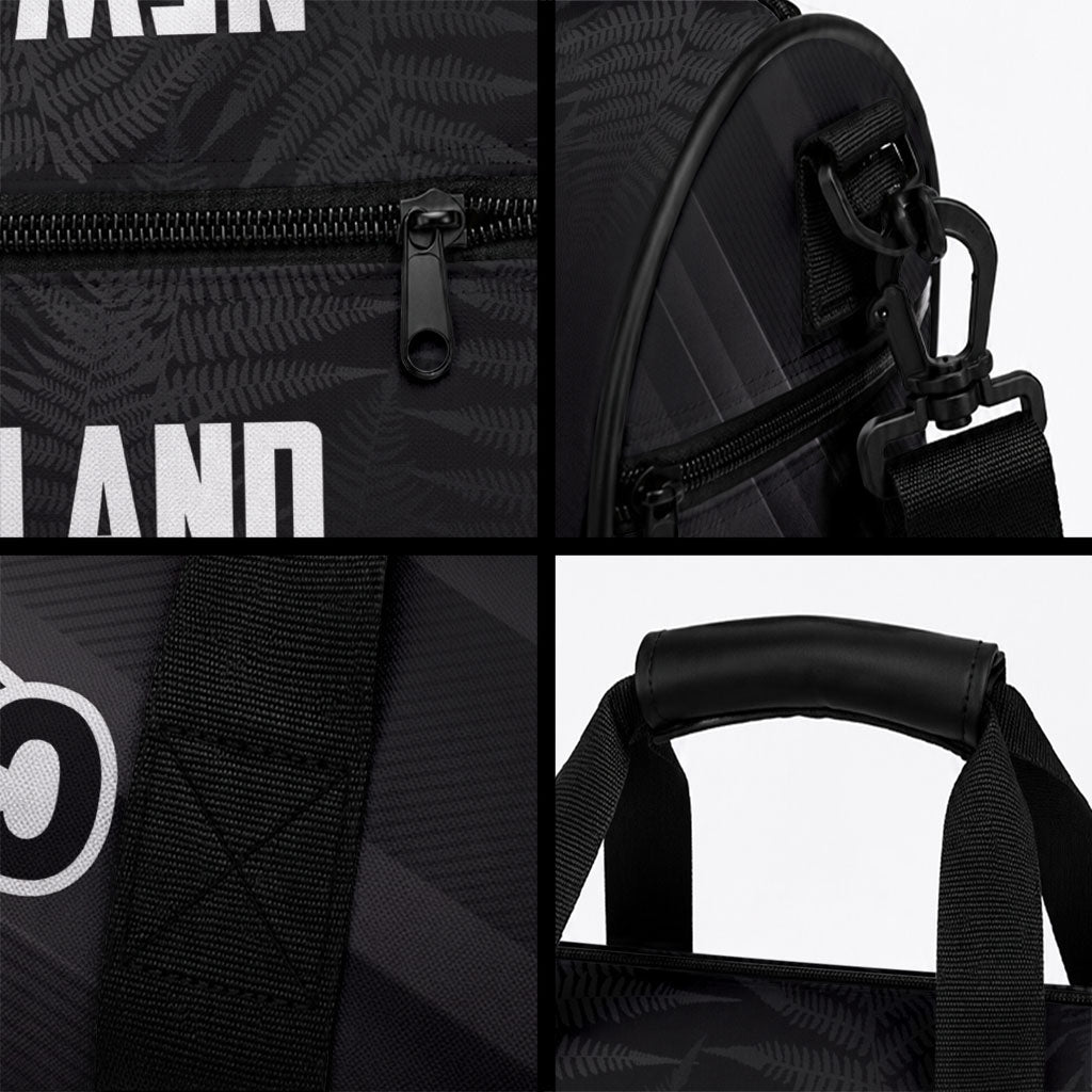 New Zealand Cricket Duffle Bag Aotearoa Black Cap Come On