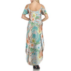 Australia Pink Cockatoo Aboriginal Art Family Matching Summer Maxi Dress and Hawaiian Shirt Tropical Hibiscus Floral Style