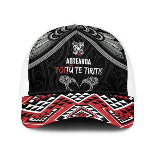 Aotearoa Toitu Te Tiriti Waitangi Baseball Net Cap Proud To Be Maori - Aussie Hoodie