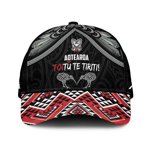 Aotearoa Toitu Te Tiriti Waitangi Classic Cap Proud To Be Maori - Aussie Hoodie