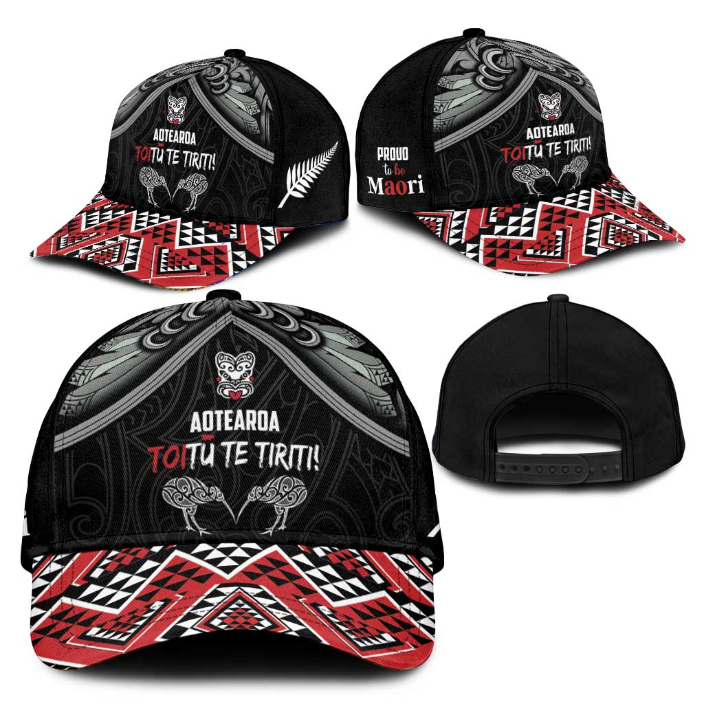 Aotearoa Toitu Te Tiriti Waitangi Classic Cap Proud To Be Maori - Aussie Hoodie