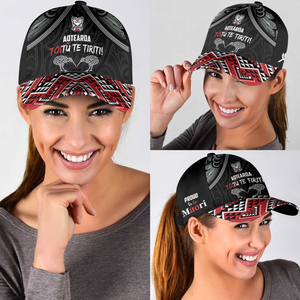 Aotearoa Toitu Te Tiriti Waitangi Classic Cap Proud To Be Maori - Aussie Hoodie