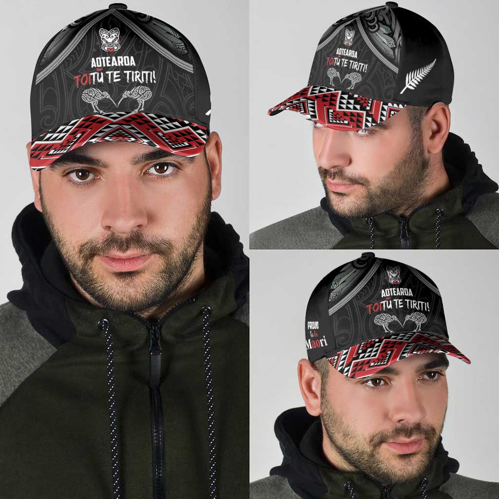 Aotearoa Toitu Te Tiriti Waitangi Classic Cap Proud To Be Maori - Aussie Hoodie