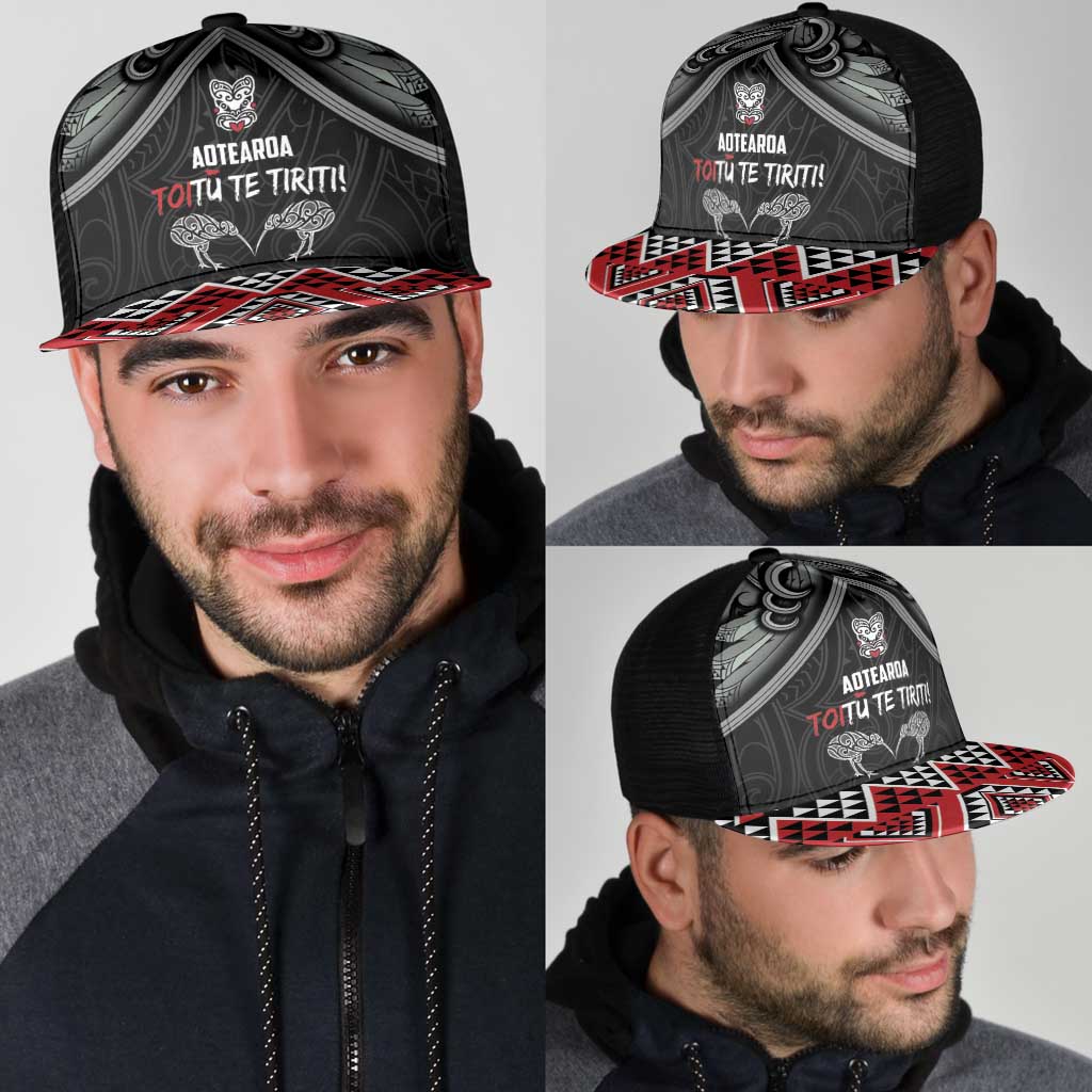 Aotearoa Toitu Te Tiriti Waitangi Mesh Trucker Cap Proud To Be Maori - Aussie Hoodie