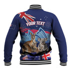 Personalised Australia Kangaroo Koala Baseball Jacket Aussie Flag Inspired