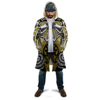 Personalised Maori Ngati Whatua Cloak Silver Fern Kowhaiwhai Art