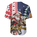 Kangaroo Australia Christmas Baseball Jersey Xmas Pattern