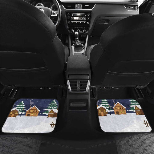 Kangaroo Australia Christmas Car Mats Xmas Pattern