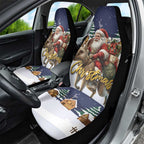 Kangaroo Australia Christmas Car Seat Cover Xmas Pattern