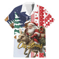 Kangaroo Australia Christmas Family Matching Mermaid Dress and Hawaiian Shirt Xmas Pattern