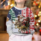 Kangaroo Australia Christmas Kid Ugly Christmas Sweater Xmas Pattern