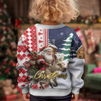 Kangaroo Australia Christmas Kid Ugly Christmas Sweater Xmas Pattern