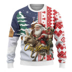 Kangaroo Australia Christmas Ugly Christmas Sweater Xmas Pattern
