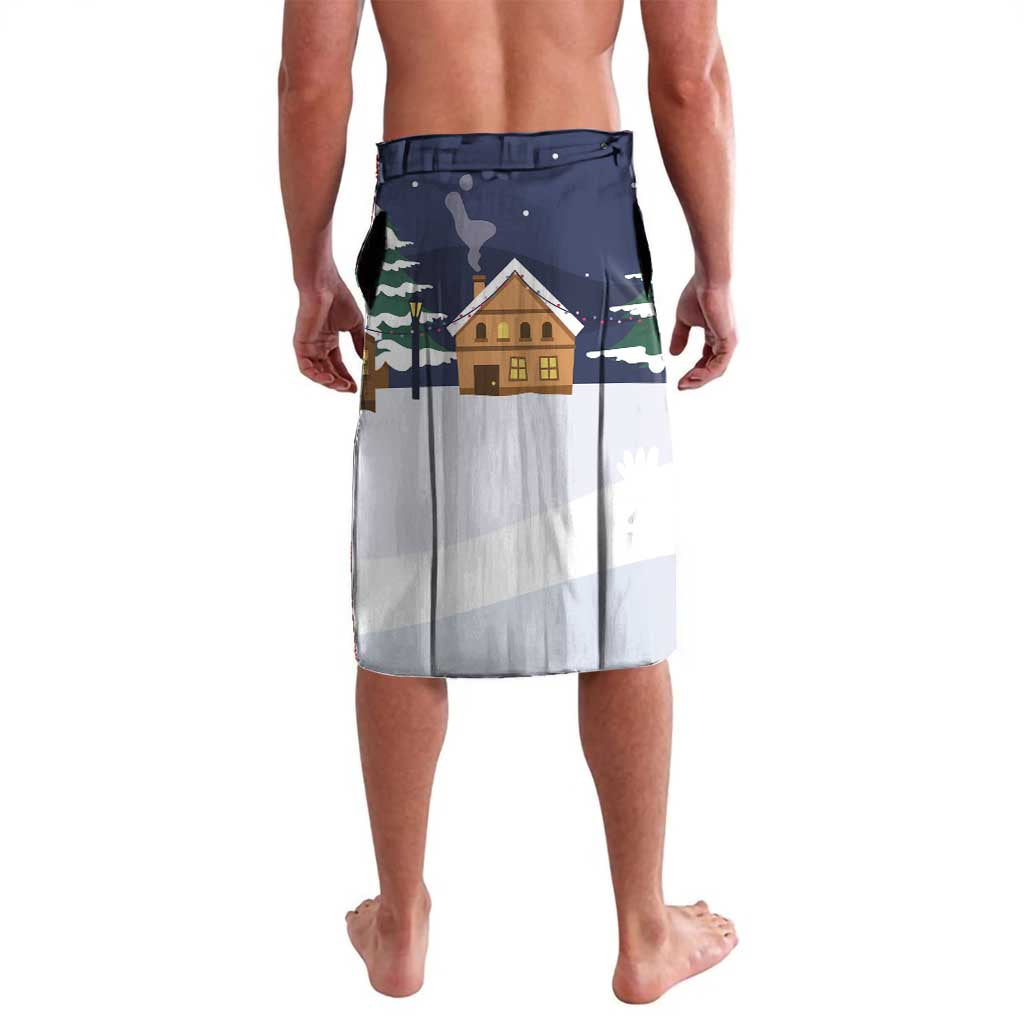 Kangaroo Australia Christmas Lavalava Xmas Pattern