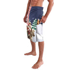 Kangaroo Australia Christmas Lavalava Xmas Pattern